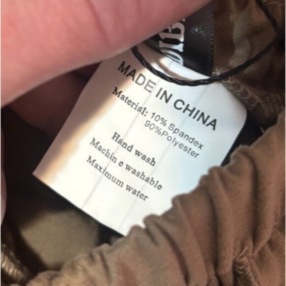 Womens Drawstring Capris Dibaolong Yoga Pants Size Medium New with Tags - Picture 6 of 11